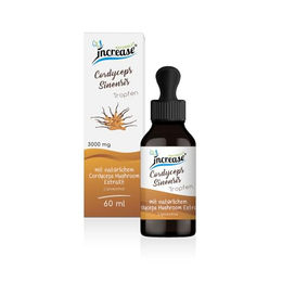 Increase Cordyceps Sinensis Tropfen vegan 60 ml – Bild 1 von 1