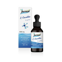 Produktbild von Increase L-Carnitin Tropfen 60 ml hochdosiert vegan und laktosefrei