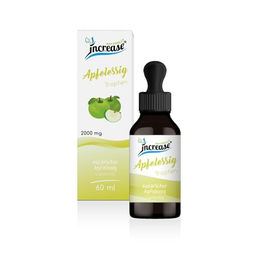 Increase Liposomale Apfelessig Tropfen mit Vitamin B9 und Vitamin B12 und MCT Öl vegan laktosefrei – Bild 1 von 2