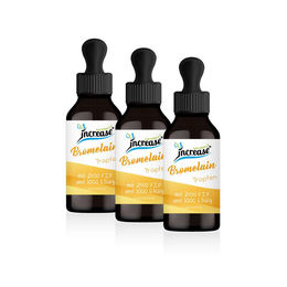 Increase Liposomale Bromelain Tropfen hochdosiert vegan und laktosefrei – Bild 1 von 1