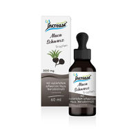 Produktbild von Increase Liposomale Maca Schwarz Tropfen 60 ml vegan und laktosefrei