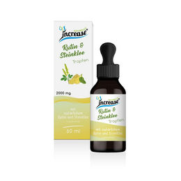 Increase Liposomale Rutin & Steinklee Tropfen vegan 60 ml – Bild 1 von 1