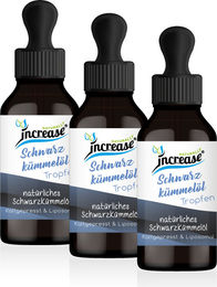Increase Liposomale Schwarzkümmelöl Tropfen hochdosiert mit MCT Öl vegan und laktosefrei 60 ml – Bild 1 von 4