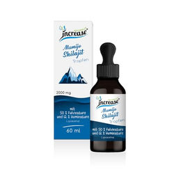 Increase Liposomale Shilajit Tropfen Vegan 60 ml – Bild 1 von 3
