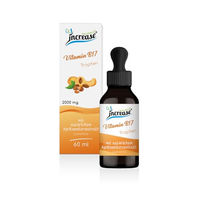 Produktbild von Increase Liposomale Vitamin B17 Tropfen hochdosiert mit Aprikosenkernextrakt und MCT Öl vegan und laktosefrei