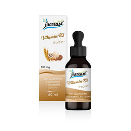 Increase Liposomale Vitamin B3 Niacin Tropfen vegan laktosefrei 60 ml – Bild 1 von 1