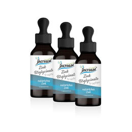 Increase Liposomale Zink Bisglycinat Tropfen hochdosiert vegan und laktosefrei – Bild 1 von 4