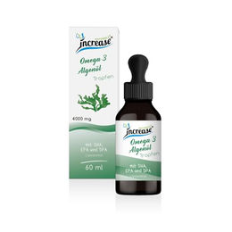 Increase Liposomales Omega 3 Algenöl Tropfen vegan 60 ml – Bild 1 von 3