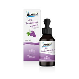Increase Liposomales OPC Traubenkernextrakt Tropfen Vegan 60 ml – Bild 1 von 2