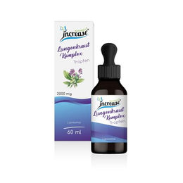 Increase Lungenkraut Komplex Tropfen vegan 60 ml – Bild 1 von 2
