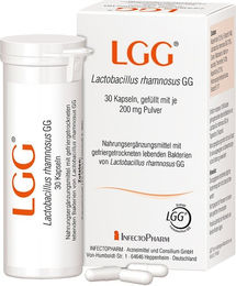Infectopharm LGG Lactobacillus rhamnosus Kapseln 12000 Mio. KBE vegan für Kinder und Säuglinge 60 Stück – Bild 1 von 1