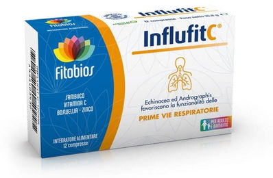 INFLUFIT C Kräuter-Komplex mit Acerola und Hagebutte Tabletten 12 Stück 10,8 g – Bild 1 von 1