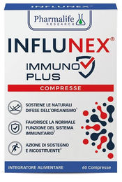 Influnex Immuno Plus von Pharmalife Research Kräuter-Komplex Tabletten mit pflanzlichem Ursprung 60 Stück – Bild 1 von 1