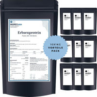 Produktbild von INGREO Essential Erbsenprotein Pulver 80% Vegan Glutenfrei 10 kg (10x 1 kg)
