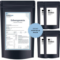 Produktbild von INGREO Essential Erbsenprotein Pulver 80% Vegan Glutenfrei Neutral 5 kg (5x 1 kg)