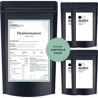 Produktbild von INGREO Essential Hyaluronsäure Natriumhyaluronat Mittelmolekular Vegan Feines Pulver 5kg