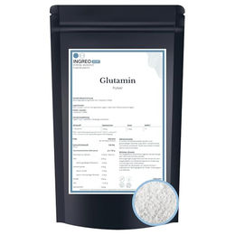 INGREO Essential L-Glutamin Pulver vegan ohne Zusatzstoffe 1kg – Bild 1 von 3