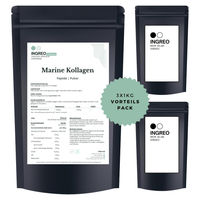 Produktbild von INGREO Essential Marine Kollagen Typ I Pulver ohne Zusatzstoffe 3kg (3x1kg)