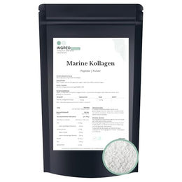 INGREO Essential Marines Kollagen Pulver Typ I, 100% Kollagenhydrolysat aus Fisch, ohne Zusatzstoffe und zuckerfrei, 1kg – Bild 1 von 5