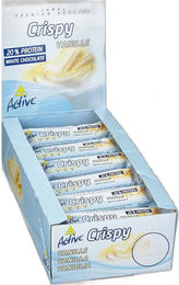 Inkospor Active Crispy White Chocolate Riegel Erdbeere Protein-Snack zuckerfrei 24 x 35 g – Bild 1 von 2