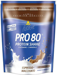 Inkospor Active Pro 80 Proteinpulver Espresso Macchiato | 500 g | Mehrkomponenten-Protein aus Whey, Casein und Eiprotein – Bild 1 von 6