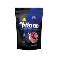 Produktbild von Inkospor Active Pro 80 Proteinpulver Sauerkirsche 500 g Beutel mit Whey Casein und Eiprotein