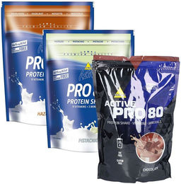 Inkospor Active Pro 80 Pulver Set mit Schokolade, Pistazie und Haselnuss – Bild 1 von 1