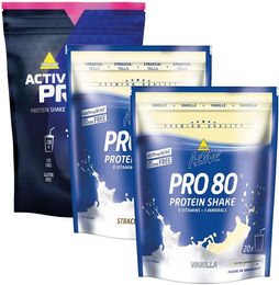 Inkospor Active Pro 80 Pulver Set mit Vanille, Himbeere-Joghurt und Stracciatella – Bild 1 von 1