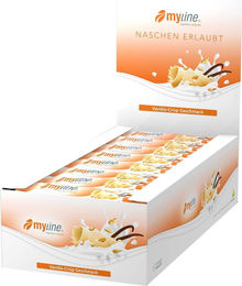 Inkospor Myline Proteinriegel Vanille 24 x 40 g – Bild 1 von 1