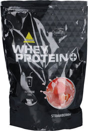 Inkospor Whey Protein+ Erdbeere Pulver glutenfrei – Bild 1 von 2
