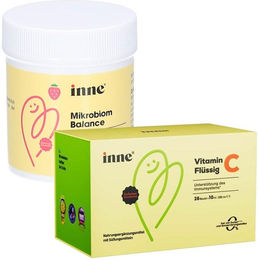 inne Vitamin C Ascorbinsäure Flüssig und inne Mikrobiom Balance Flüssig für Kinder vegan zuckerfrei glutenfrei laktosefrei – Bild 1 von 1