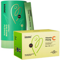 Produktbild von inne Vitamin C Flüssig und inne Kidtal Calcium Flüssig für Kinder zuckerfrei und ohne Zusatzstoffe