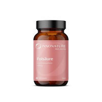 Produktbild von InnoNature Folsäure Kapseln, 180 Kapseln, vegan und glutenfrei