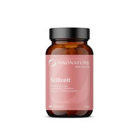 Produktbild von InnoNature MutterNatur Stillzeit Kapseln für Schwangere und Stillende mit Vitaminen, Mineralstoffen und Pflanzenstoffen, laktosefrei, pflanzlicher Ursprung, 180 Kapseln