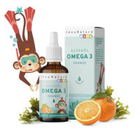 Produktbild von InnoNature Omega 3 Tropfen Kids Orange aus Mikroalgen, zuckerfrei und glutenfrei, 30 ml