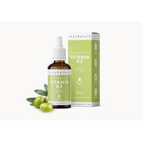 Produktbild von InnoNature Vitamin K2 MK-7 Tropfen, 50 ml, vegan, laktosefrei und glutenfrei