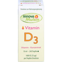 Produktbild von Innova Vital Mulsin Vitamin D3 Emulsion für Kinder 10 ml