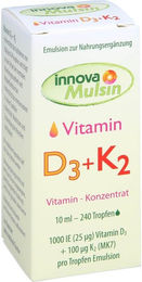 InnovaVital Vitamin D3 + K2 Flüssig für Kinder – Bild 1 von 1