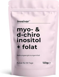 inosivar Myo- & D-Chiro-Inositol mit Folat Pulver ohne Zusatzstoffe – Bild 1 von 1