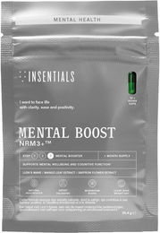Insentials Mental Boost Anti-Stress-Komplex mit Kräuter-Komplex vegan Kapseln 30 Stück – Bild 1 von 2
