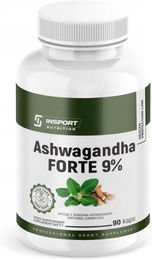 INSPORT Ashwagandha Forte 600 mg Kapseln mit 9% Withanoliden 90 Stück vegetarisch – Bild 1 von 5