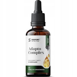Insport Nutrition Adaptogen-Komplex Tropfen mit Ashwagandha, Rhodiola rosea, Lion’s Mane, Ginseng und Schisandra ohne Zusatzstoffe – Bild 1 von 3