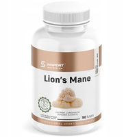 Produktbild von INSPORT Nutrition Lion's Mane Kapseln mit Hericium Erinaceus Extrakt 500 mg vegan glutenfrei laktosefrei 90 Stück