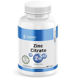 Insport Nutrition Zink Citrat 15 mg Kapseln 90 Stück Vegan und Zuckerfrei für Erwachsene – Bild 1 von 1
