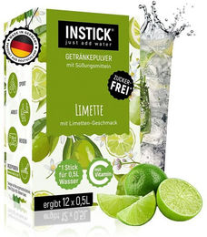 INSTICK Instant-Getränkepulver Limette Zuckerfrei Vegan Vitamin C – Bild 1 von 1