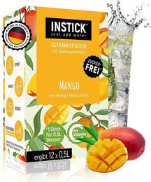 INSTICK Instant-Getränkepulver Mango zuckerfrei und vegan in Sticks – Bild 1 von 7