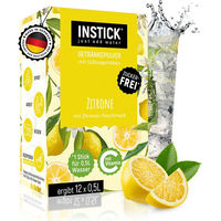 Produktbild von INSTICK Instant-Getränkepulver Zitrone Zuckerfrei Vegan mit Vitamin C