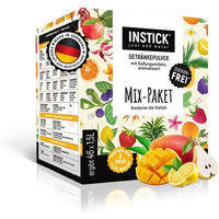Produktbild von INSTICK Zuckerfreies Instant-Getränkepulver mit Vitamin C, vegan, glutenfrei und laktosefrei, 46 Sticks