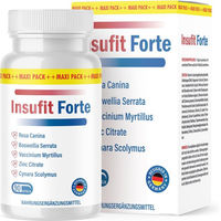 Produktbild von Insufit Forte Kräuter-Komplex vegane Kapseln