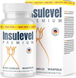 Insulevel Kräuter-Komplex Kapseln mit pflanzlichem Ursprung 90 Stück – Bild 1 von 3